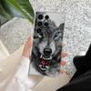 Wolf Lion Tiger Animal S25Ultra Phone Case For Samsung Galaxy S25 S24 S23 S21 Ultra S20 FE S22 Plus S24FE A56 A55 5G Clear Cover