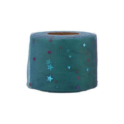 Pailletten-Tüllstoff 6cm 25 Yards Romantisches Gefühl Bastelproduktion Vielseitig DIY-Dekoration