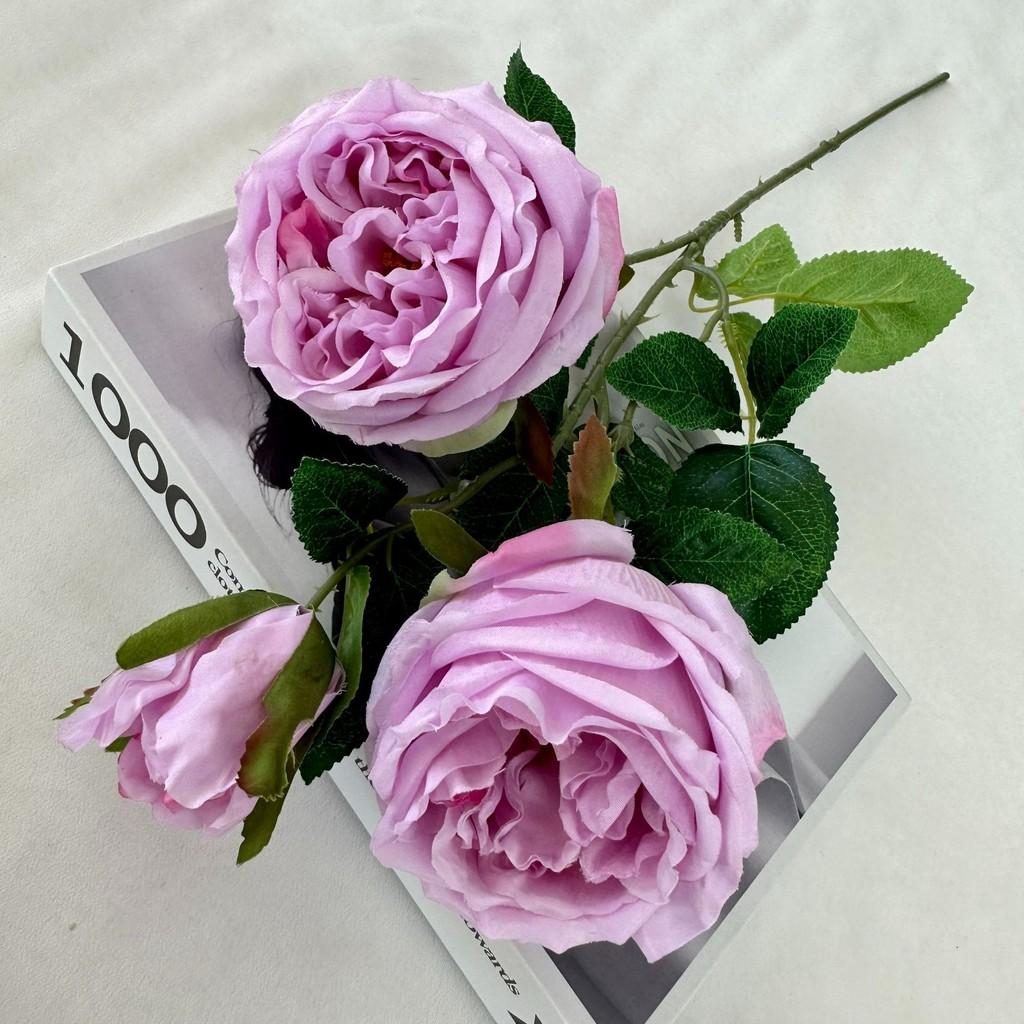 Flower Artificial Rose Wedding Hotel Restaurant Room Decoration Ornament Desktop