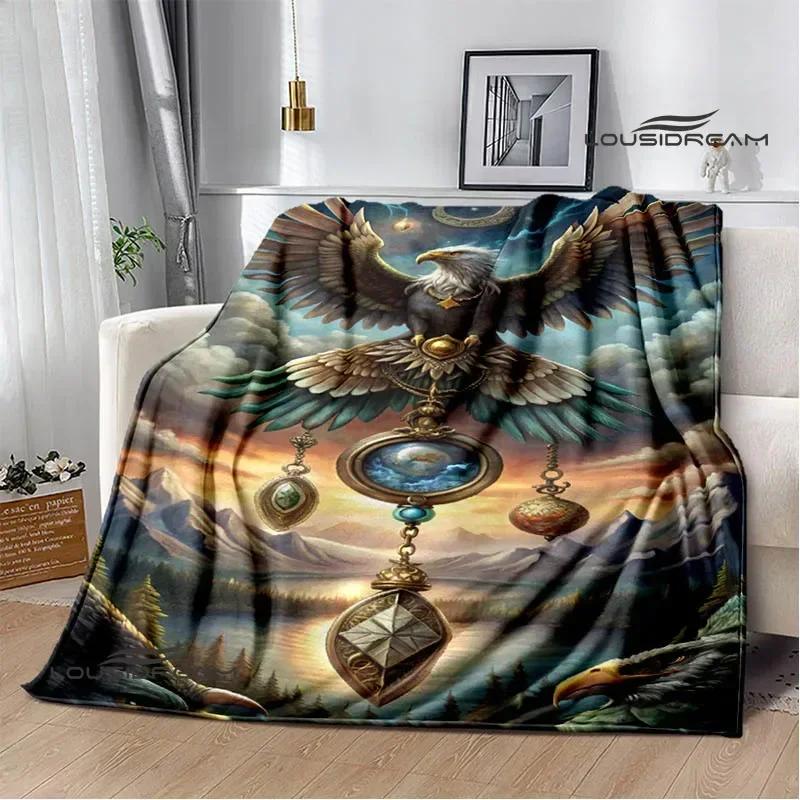 3D Phoenix Printed Blanket Flannel Warm Blankets Soft and Comfortable Blanket Bed Linings Cubre Cama Birthday Gift
