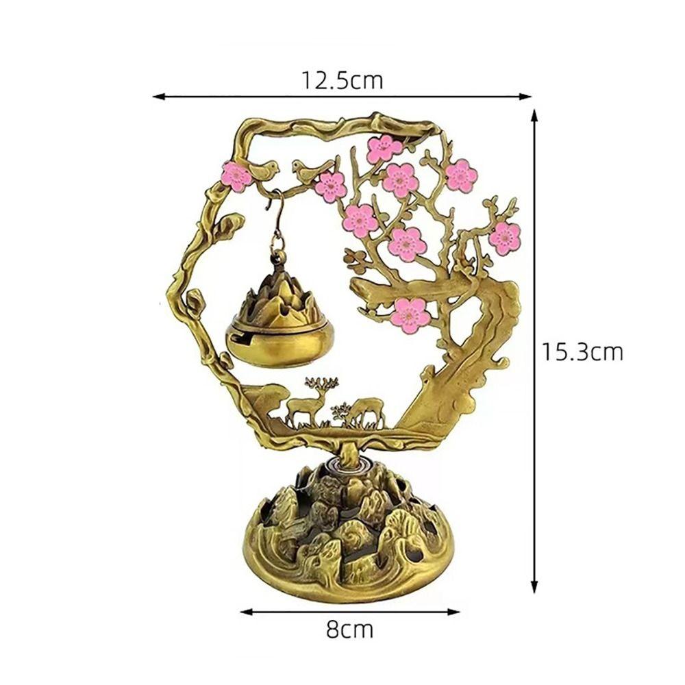 Beautiful Meaning Incense Holder Chinese Style Incense Burning Stove Gift for Guests
