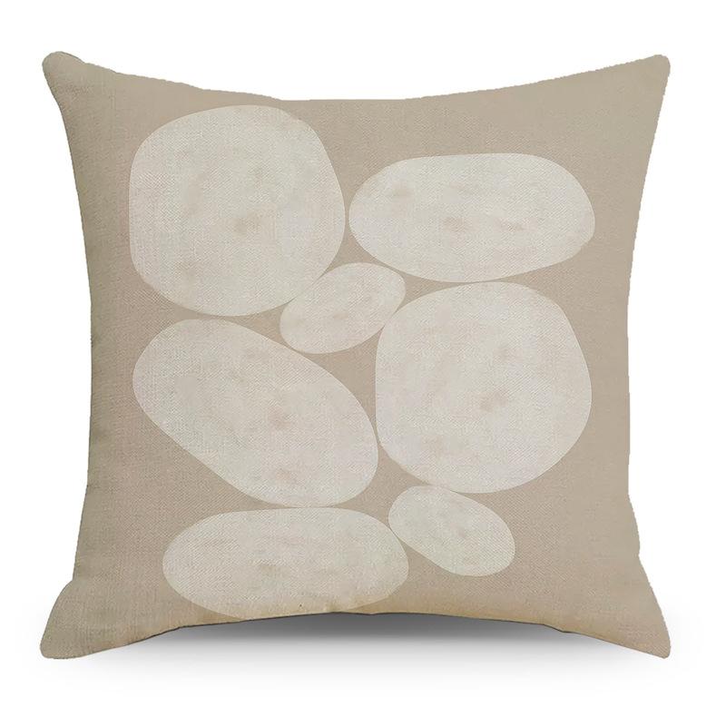 Nordic Black And White Abstract Geometric Printing Pattern Pillowcase Bed Sofa Car Modern Home Decor