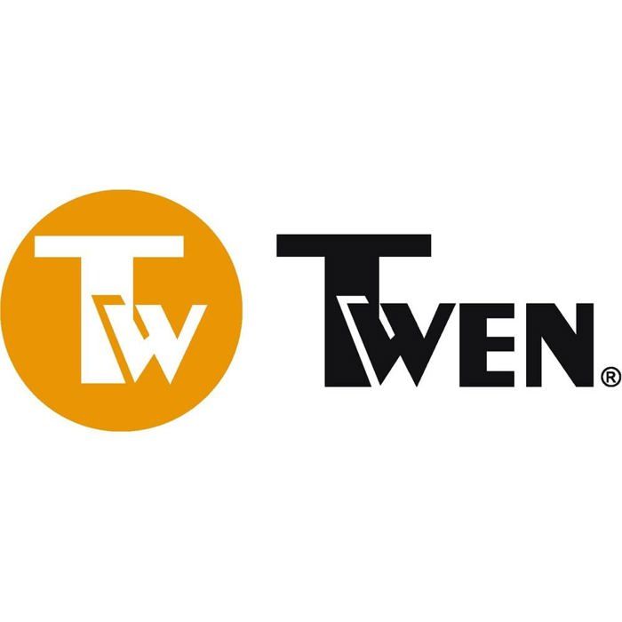 Calculatrice de bureau - TWEN - J-1010 - Solaire et à piles - Grand écran LCD - Fonction mémoire