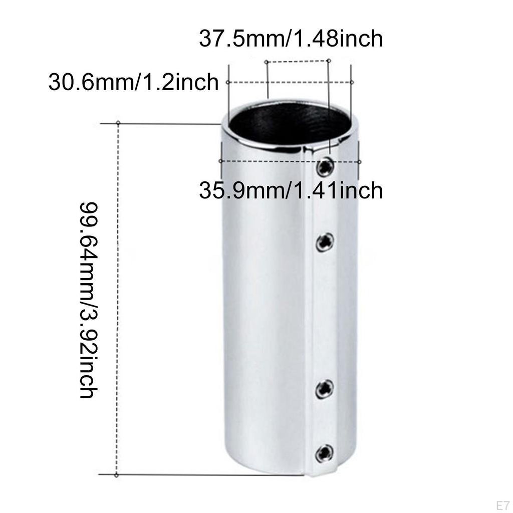 316 Stainless Steel Connector for Boat Handrail Fittings In Marine Quality, Easy To Install
