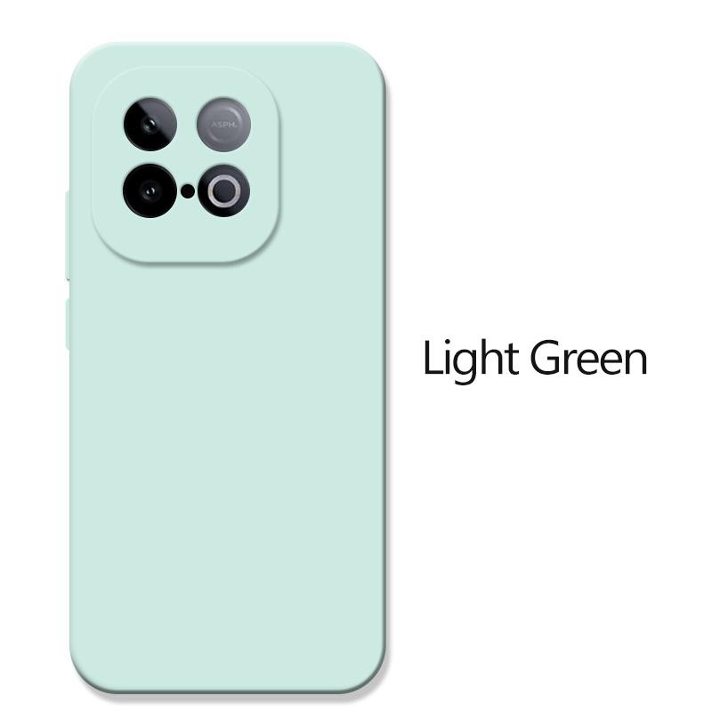For vivo iQOO Z10 Turbo Case vivo iQOO Z10 Turbo Pro Cover Bumper Luxury TPU Shockproof Liquid Silicone Protective Phone Cover