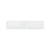 HRC (Honda Racing) Official Sticker Weatherproof Transfer White S Size