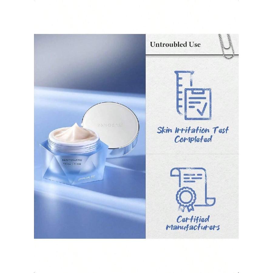 Banobagi Rejuvenating Vital Cream 50ml | Wrinkle Cream For Face Deep Wrinkles & Aging Skin Care For Women | Hydrating Moisturizer Face Cream