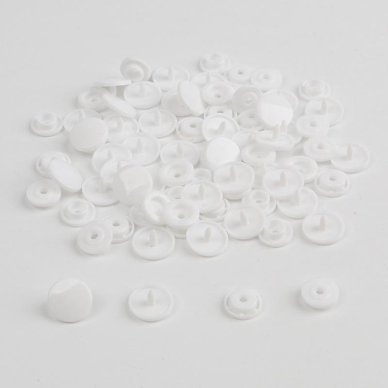 25-Color Resin Snap Button Set for Children's DIY Projects with Installation Tool