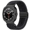 Nylon Braided Loop Strap for Samsung Galaxy Watch Ultra 47mm Magnetic Bracelet Wristband for Galaxy Watch 6 5 4 40mm 44mm 43mm 45mm Accessories