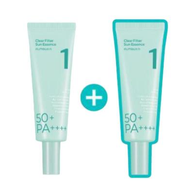 No.1 Clear Calming Watery Sun Cream Duo Set (SPF50+ PA++++)