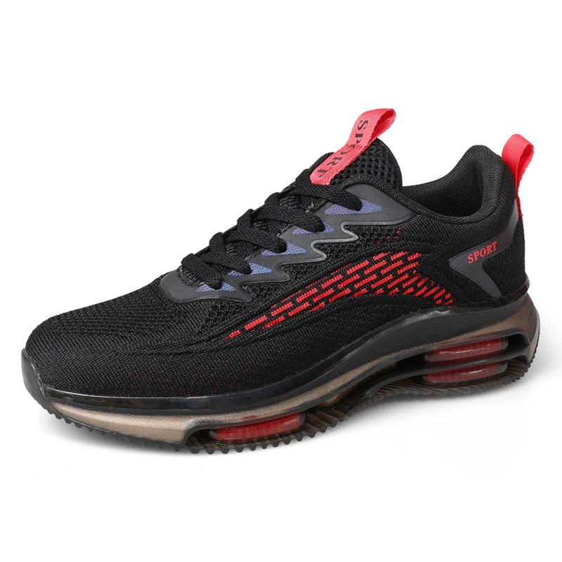 Fashion Men Winter Shoes Advanced Mens Trainers Non-Leather Casual Sneakers Men Most Comfortable Men Safety Shoe Damping Tennis Stylish