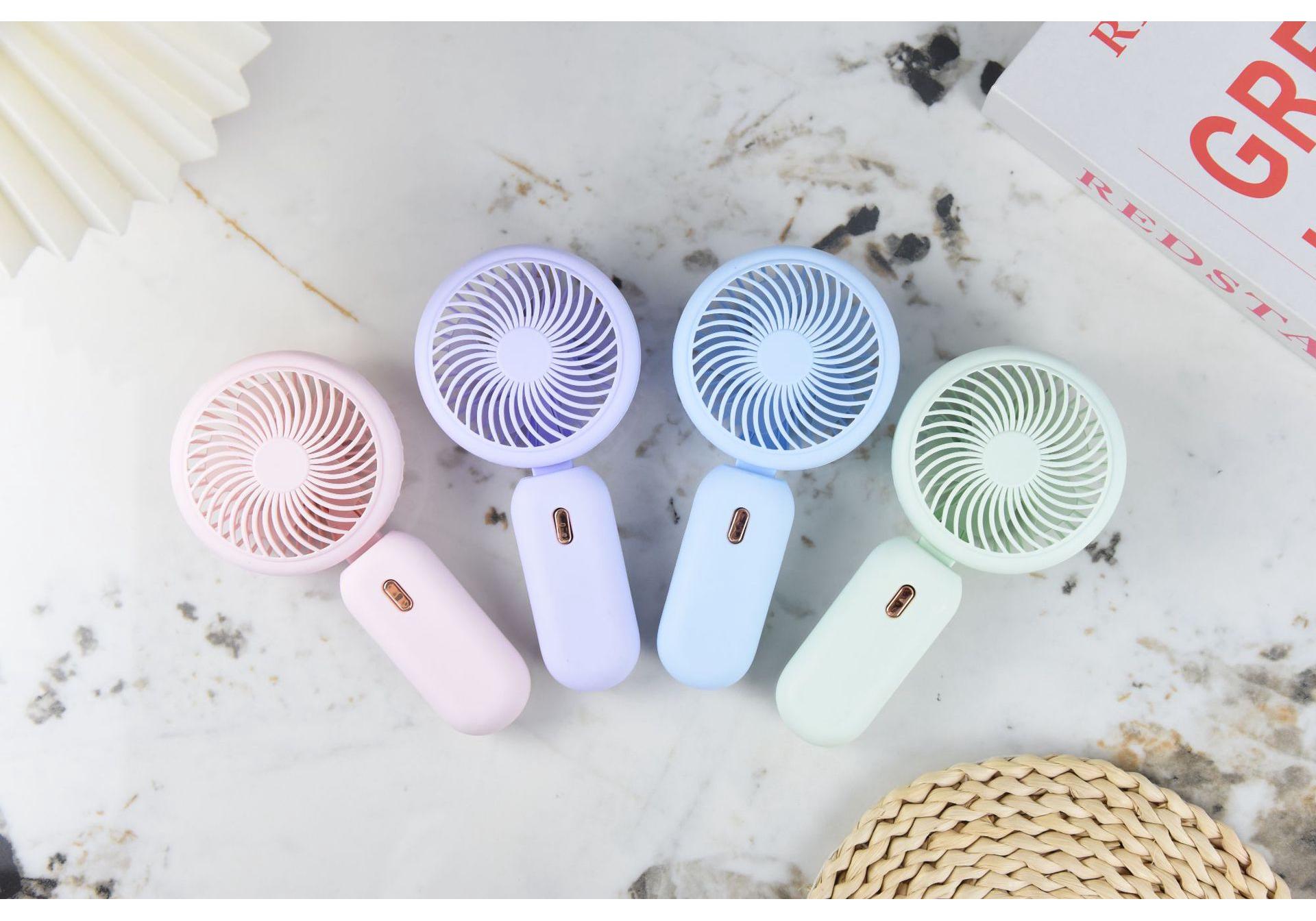 2026 Turbo Handheld Mini Fan: Portable, USB Rechargeable New Model