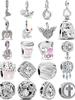 Slver Cup Backpack Beads, Cross,Butterfly Pendant Suitable For European Original Bracelet Diy Exquisite Jewelry