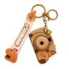 Cute Capybara Projector Camera Keychain Pendant Bag Decor Couple Gift Student Bapa Accory Lovely   home accessories