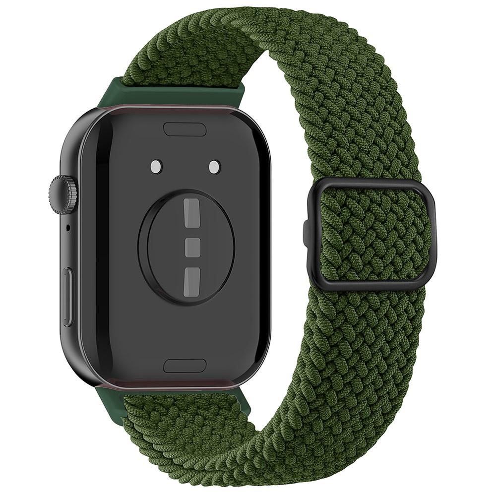 Nylon Strap for Huawei Watch Fit 4 / 4 Pro / 3, Green