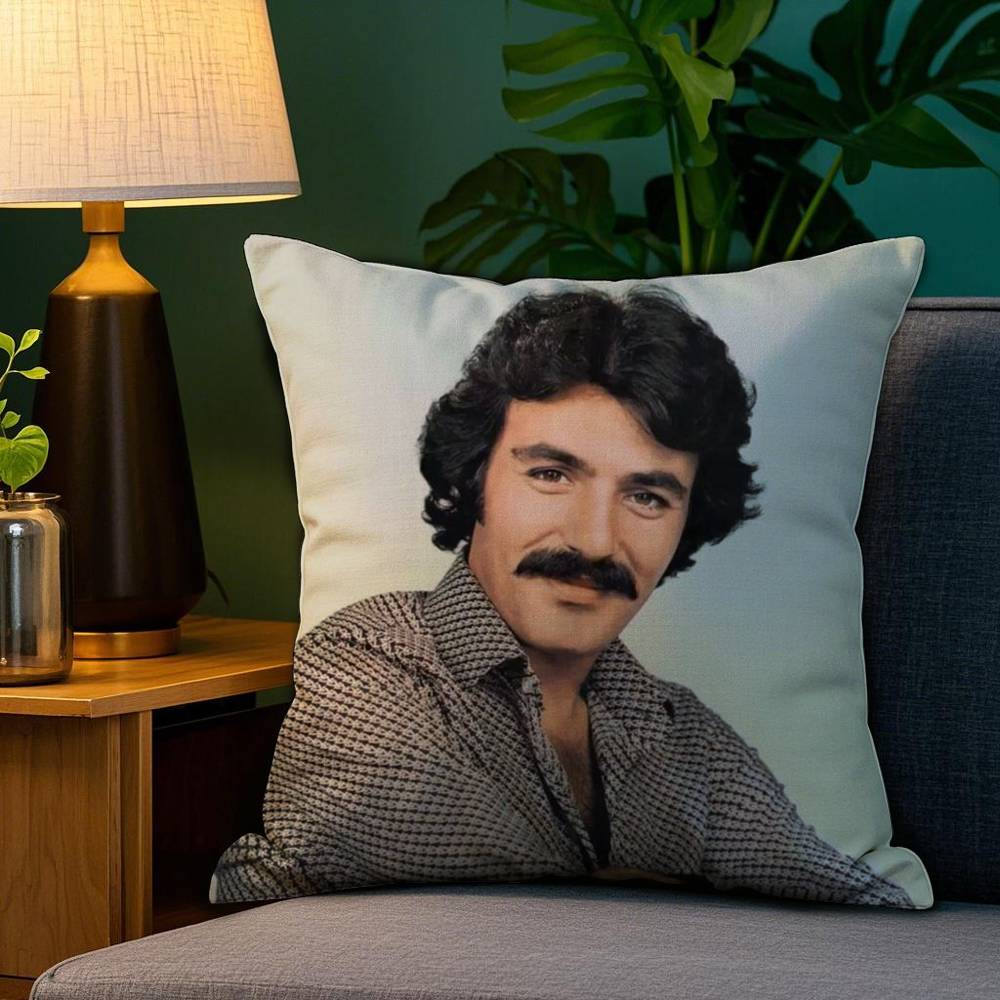 Pillow Case Sofa Living Room Bedroom Double-sided Printing Singer Ferdi T-Tayfur Square Cushion Nap Time Pillow Case