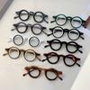 Vintage Round Glasses Men  New in Retro Blue Light Blocking Optical Frames Women Trendy Candy Color Rim Eyeglasses