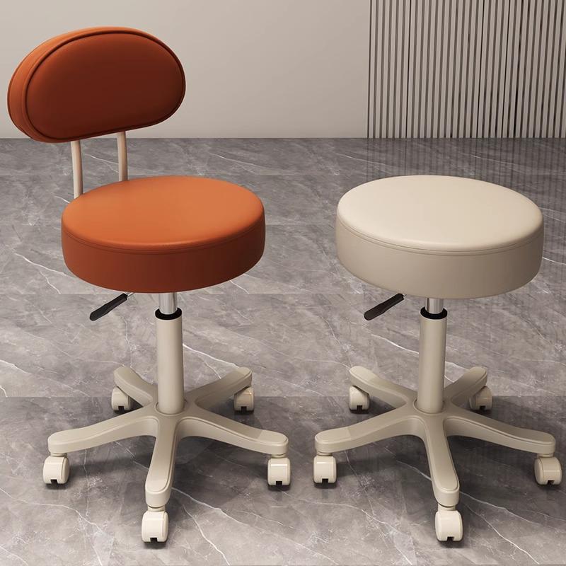 Beauty Salon Swivel Stool: Hairdresser, Nail Technician, Makeup Artist, Barber Wheeled Chair
