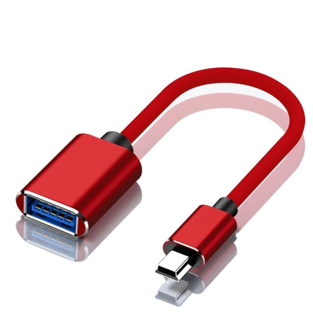Mini To USB Mini USB Adapter Cable 5P Mini To USB OTG Adapter  For Car Audio /MP3 MP4 Player