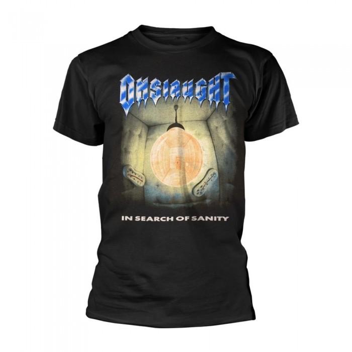 Onslaught Unisex Adult In Search Of Sanity T-Shirt