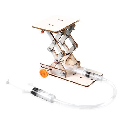 Crianças DIY Hidráulico Elevador Mesa Modelo Kit Experimento Científico Brinquedo Educacional