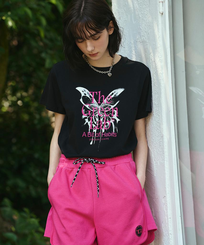 The Green Lab Women'S Recycled Sweat Shorts [Pink]