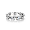 Cocktail Finger Ring Zircon Pave Purple Bridal Sets Setting Rings For Women Wedding Engagement Jewelry 