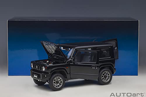AUTOart 1/18 Scale Suzuki Jimny (JB64) Black Pearl Finished Model 78503
