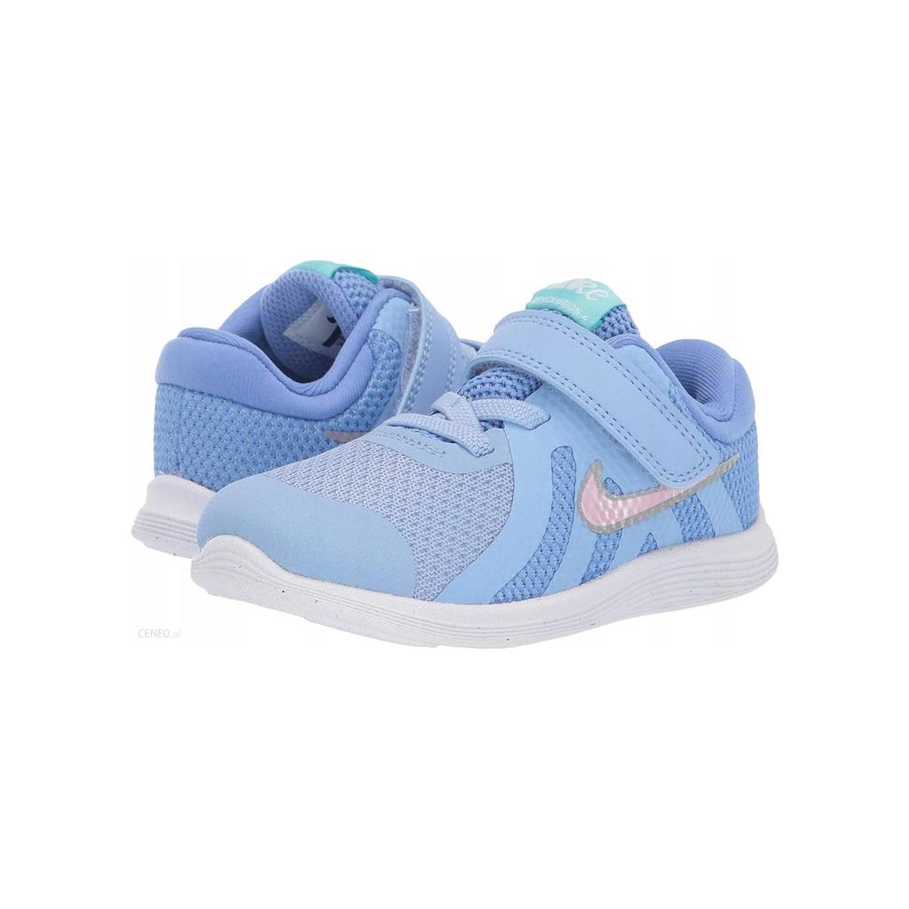 Nike REVOLUTION 4 Hook and loop Low top Running Shoes Blue Infant And Toddler BV7444-400
