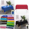 Peva Disposable Solid Color Tablecloth With Dustproof And Oilproof Features For Party And Home Use