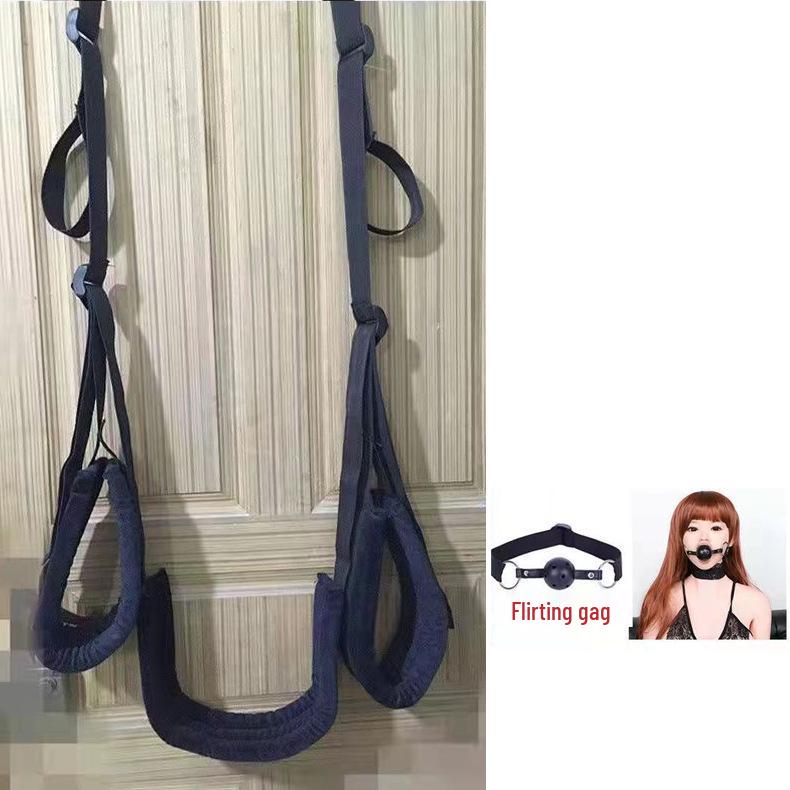 Leather Plush Door Cushion Swing - Adult Fun Alternative Toy