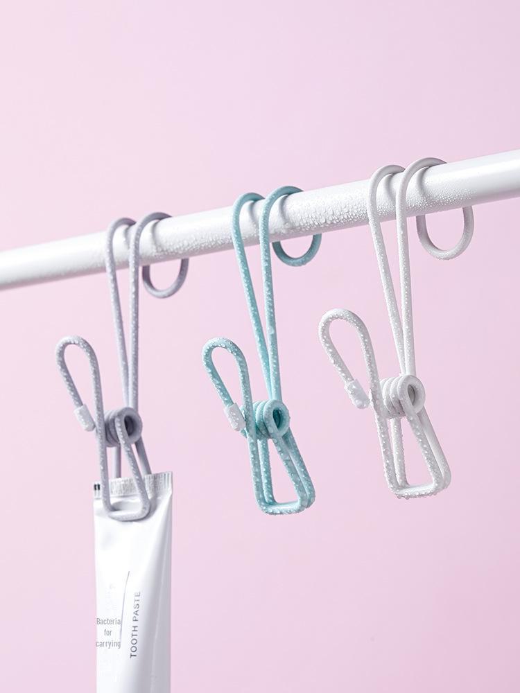 

Misuo Windproof Kitchen and Bathroom Towel Clip with Hook
