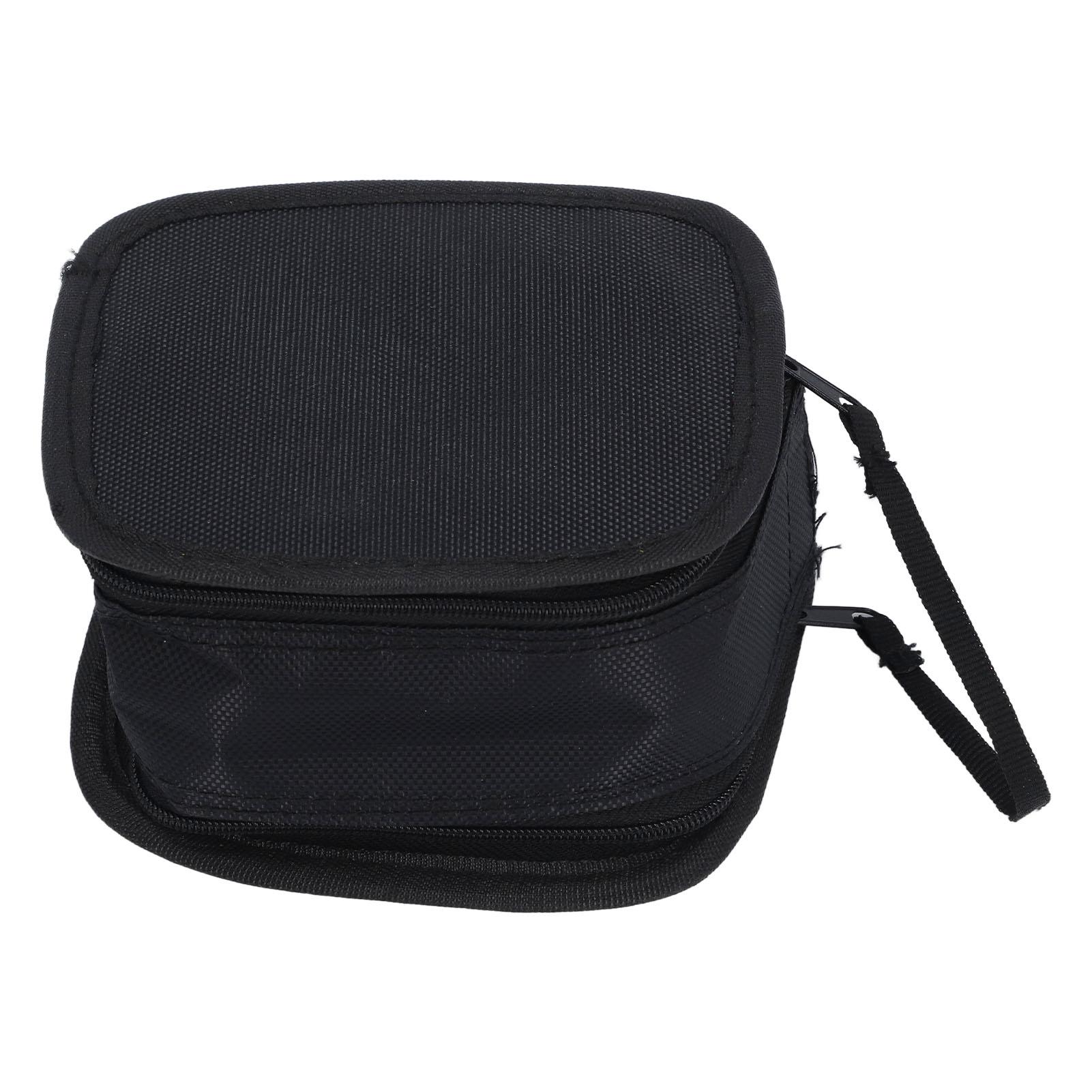 

Чехол для переноски фильтров для камеры большой вместимости, пылезащитный, 9 слотов, нейлоновая сумка для фильтров с регулируемым плечевым ремнем для