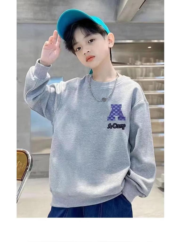 Boys' Trendy Sweatshirt - Autumn/Winter 2023 Casual Fashion Top