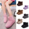 Premium Quality Women's Winter Snow Boots Featuring Plush Thicken Lining And Anti-skid Soles