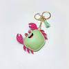 Krabben-Münzbörse Mikrofaserleder Mini-Geldbörse Make-up Kopfhörer Aufbewahrungstasche, Schultaschen-Hängeanhänger Handtaschen-Charm Zubehör