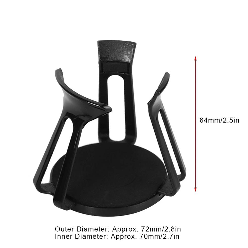 

Car Cup Holder Expander Anti-Shaking 1 Pair Cup Holder Expander Cup Holder Space Saving Automotive Cup Holders Leak-Proof чёрный