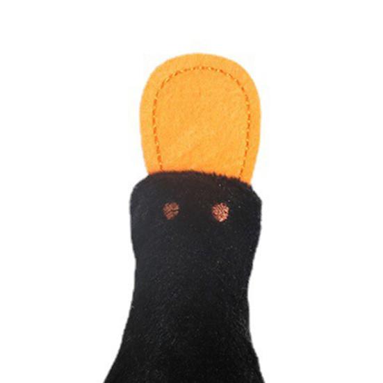 Yousheng Pet Duck Toy Cute Shape Contains Catnip Sound Paper Included Teeth Cleaning Clear Stomach Emotional Comfort PP Cotton Plush Duck Cat Teaser