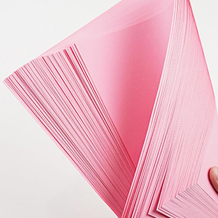 A4 Pink Printing Paper 80g - Colored Office Copy Paper, Boxed