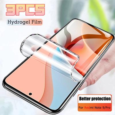 Hydrogelová fólie pro Redmi Note 9 8 7 Pro 9S 8T 10 10S 10T ochranná fólie pro Xiaomi Redmi 9 9T 9A 9C NFC 8A 7A 9AT fólie