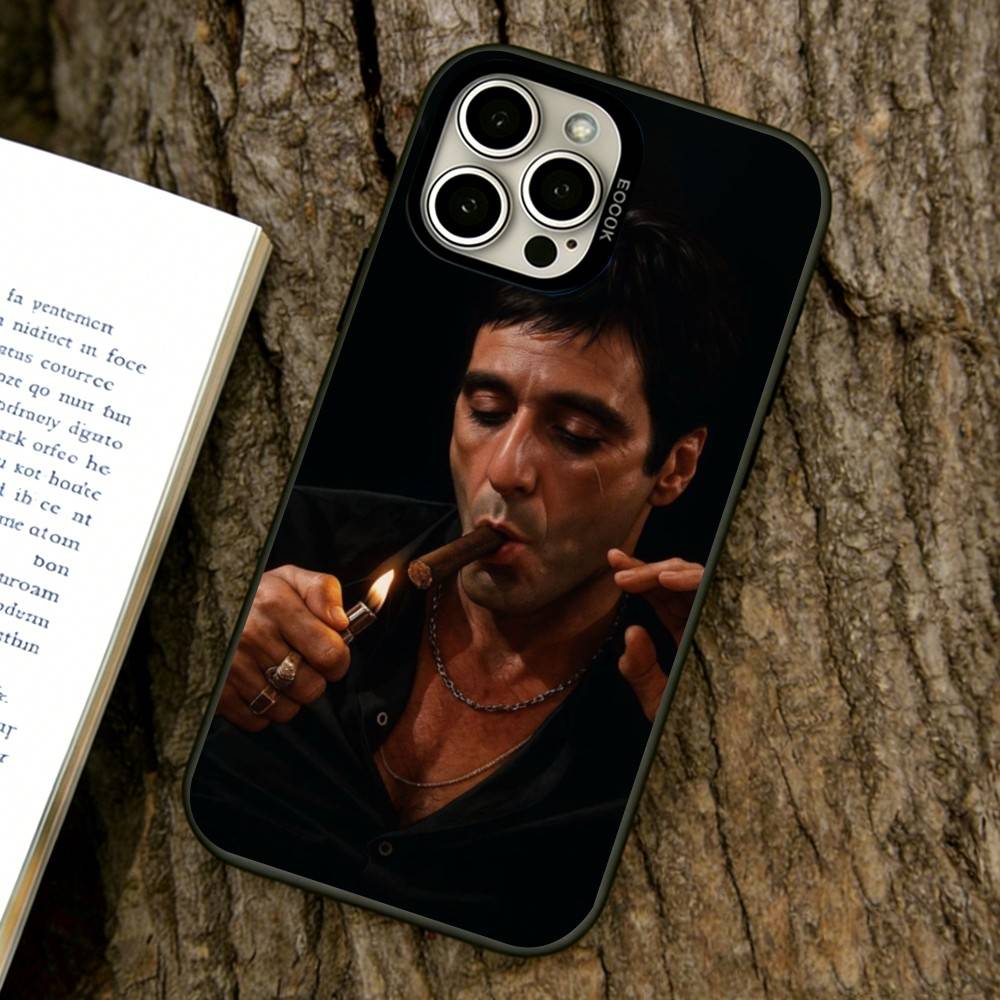 Al Pacino Phone Case For iPhone 17,16,15,14,13,12,11 Plus,Pro Max,XS,Colorful Silver Phone Case Funda Cover