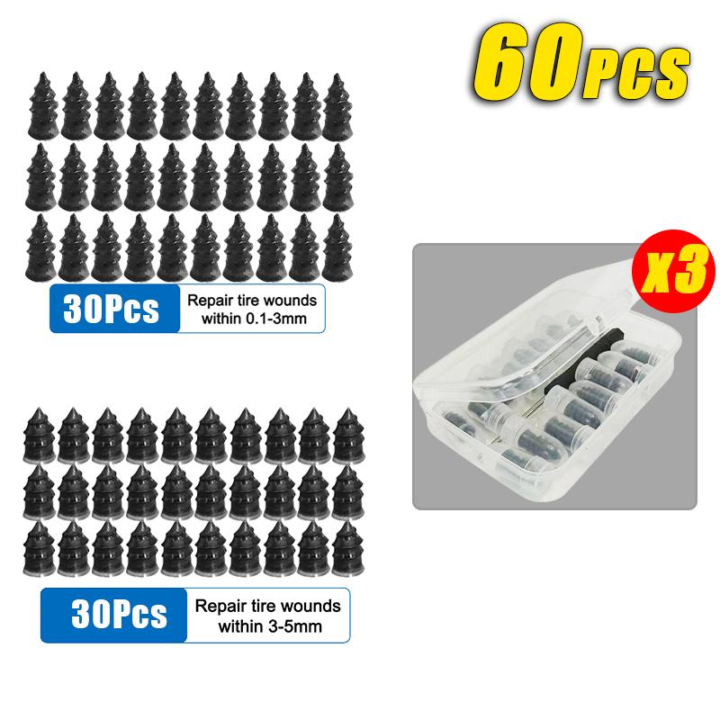 Universal Spiral Tire Repair Kit for Car Motorcycle and Bike Fast Emergency Repair and Vehicle Maintenance Tool Set