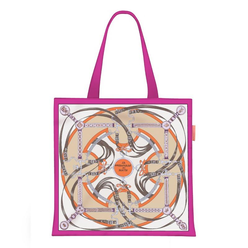 Spring new printed handbag women's oil painting series handbag shoulder bag tote bag fashion canvas bag