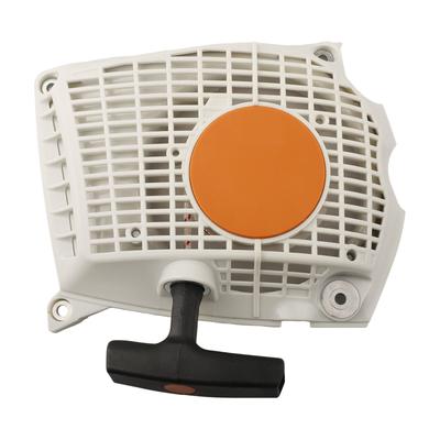 For Chainsaw Maintenance Recoil Start Assembly MS261C Recoil Starter Orange White Enduring And Reliable Long-lasting Performance