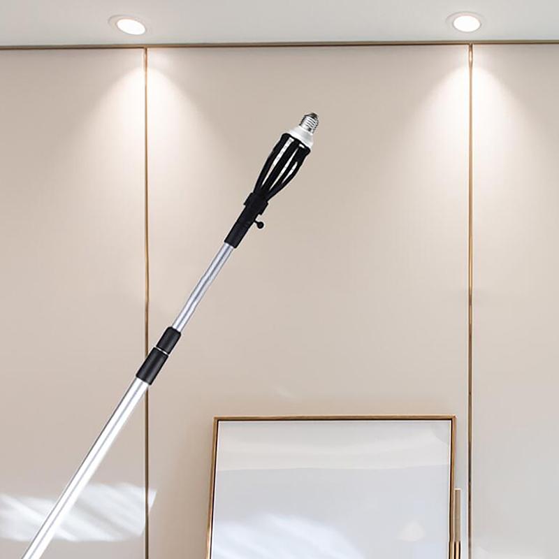 Instrument de schimbător de becuri la altitudine mare Dezasamblator de tavan Schimbarea tavanelor de stâlp de lumină