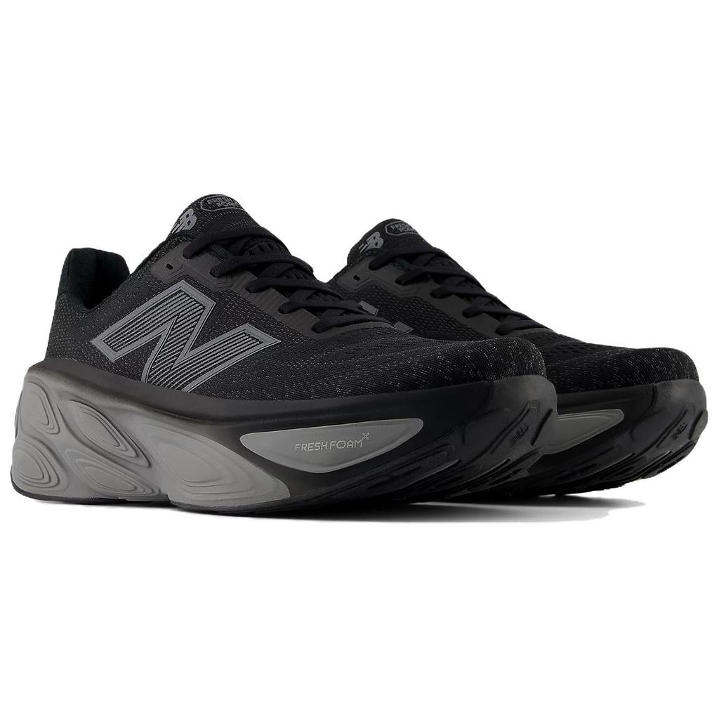 New Balance Fresh Foam X More v5 Noir Argent Métallique - MMORLK5