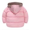 Toddler Baby Girls Winter Windproof Coat Bear Ears Hooded Thicken Outwear Jacket