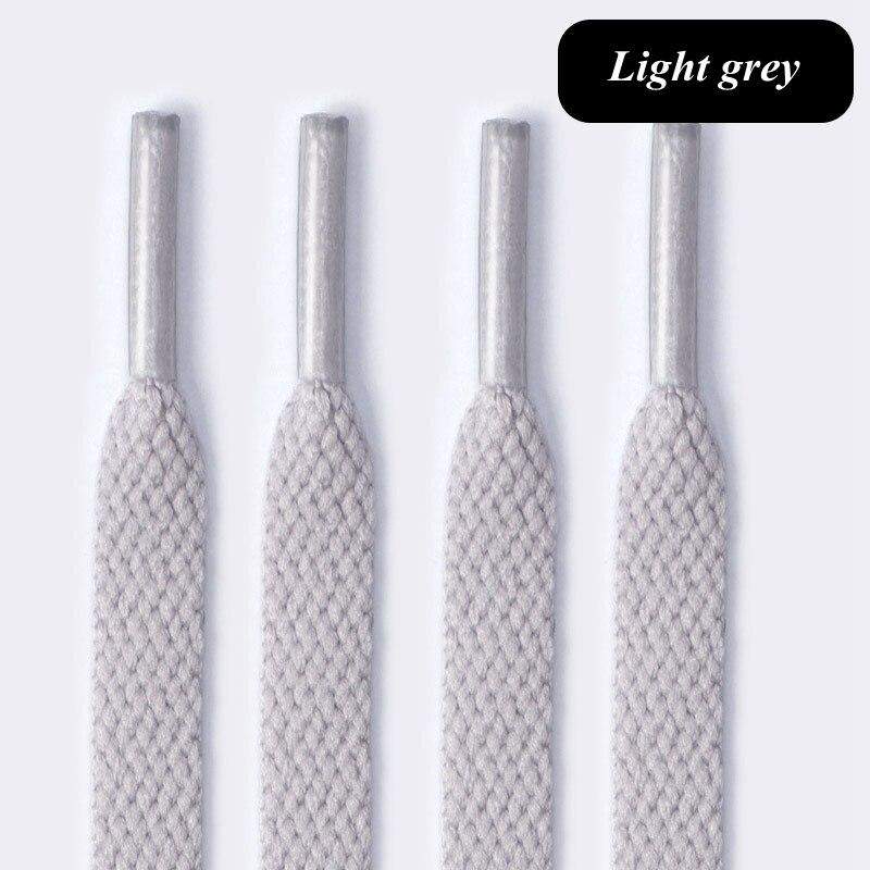 1Pair 36colors Flats Shoelaces Classic Shoe Laces Off Sneaker White Sports Men Women Children Shoelace Casual Shoe Strings