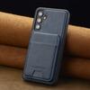 2 in 1 Detachable Cards Solt Wallet Leather Case For Samsung Galaxy S25 Ultra S24 Plus S22 S21 A55 A35 A16 A15 A14 Vertical Bag