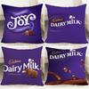 Бренд продуктов Cadbury Наволочка Подушка-подушка Удобная Двусторонняя Наволочка Идеально Для Автомобиля Дивана Спальни И Многого Другого